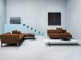 Sofa corner sectional leather VIKTOR BAXTER