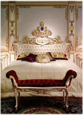 Double bed Minerva CARLO ASNAGHI 10740