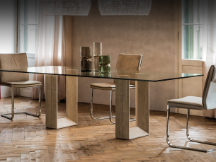 Dining table rectangular CATTELAN ITALIA DIAPASON