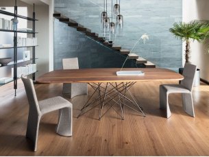 Rectangular wooden dining table OCTA BONALDO
