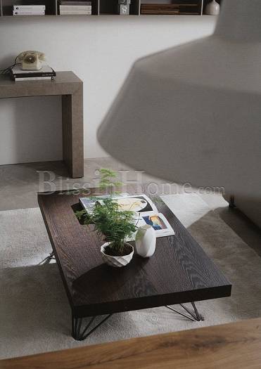 Coffee table rectangular RADIUS OZZIO DESIGN T064