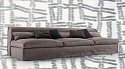 Sofa 3-seat BAXTER HOUSSE MONO
