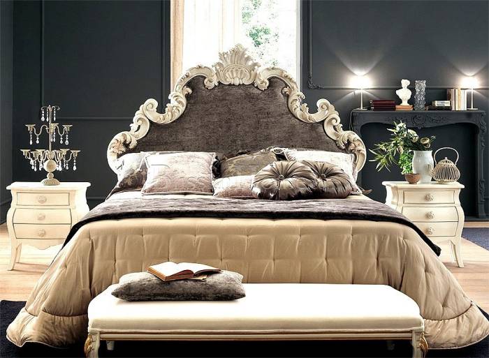 Double bed FLORENCE BOLZAN LETTI FLM29L