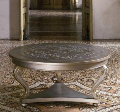 Coffee table round Flute VENETA SEDIE 8417T