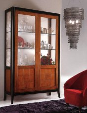 Showcase two-door MAESTRI ARTIGIANI 910NO