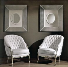 Mirror VISMARA Oval Mirror-Modern