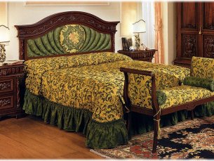 Double bed Ercole Romanica MOBIL DERI ER/LE/B