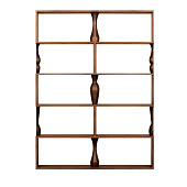 Bookcase Perbacco 2-piece Modular MORELATO