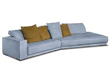 Sofa sectional leather BUDAPEST SOFT BAXTER