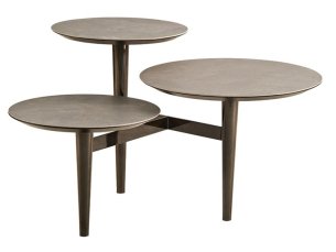 Round metal coffee table T150C GAMMA ARREDAMENTI