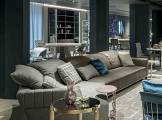 Sectional sofa curved SHEFFIELD 1 LONGHI Serie W 523 2