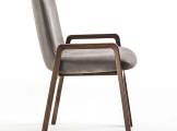 Chair Noble gray with Arms RIVA 1920