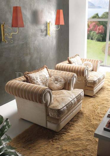 Pommery armchair beige 1