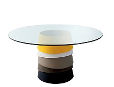 Round dining table GALLOTTI E RADICE LAYER