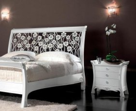 Floriade bed 160x200 862/P white