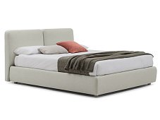 Bed storage with upholstered headboard FEEL BOLZAN LETTI