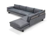 Corner 4 seater sofa leather TAU AMURA
