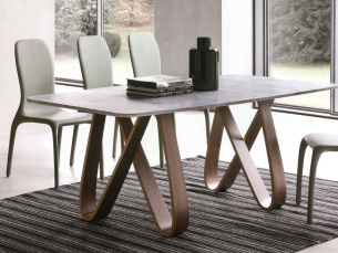 Dining table rectangular Butterfly TONIN 8070FSM A