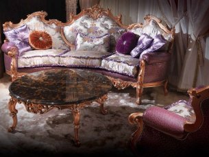Coffee table Millionaire cinque B/1804/5 CASPANI TINO