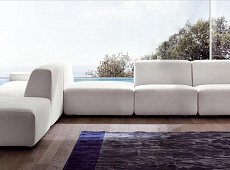 Modular corner sofa DALL'AGNESE Domino-2