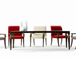 Dining table rectangular SCULTURE GRIFONI HOME DESIGN S030