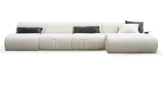 Modular sofa with chaise longue DENVER CORNELIO CAPPELLINI