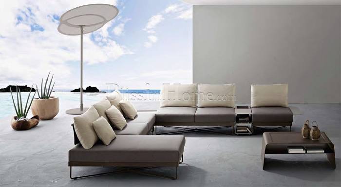 Modular corner outdoor sofa CORAL REEF ROBERTI 9841FA