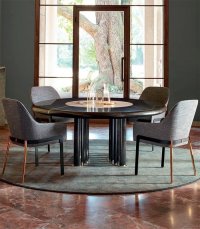 Round dining table OLIVER OPERA 46017/18F