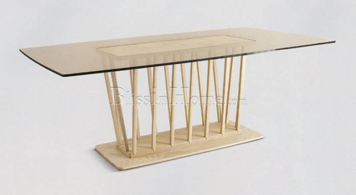 Dining table rectangular VOLPI ECLIPSE