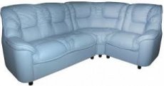 Blue sofas