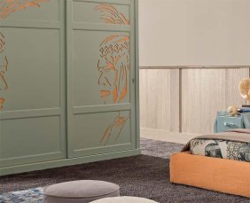 Sliding wardrobe doors HALLEY 791IND