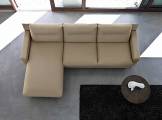 Modular corner sofa SINFONIA META DESIGN ART. 722 + ART. 715