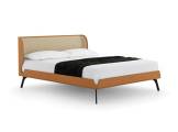 Double bed tanned leather GABRI BOLZAN LETTI