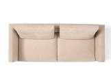 2 seater sofa leather LEONARD 1 AMURA