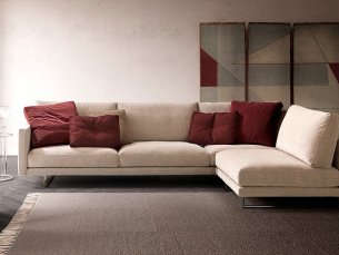 Modular corner sofa VALENTINI SLIM NEW C1 -