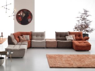 Modular sofa fabric JINGA AERRE