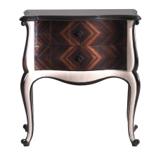Nightstand Ebony and Cherry ANNIBALE COLOMBO