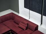 Sofa corner sectional leather VIKTOR BAXTER