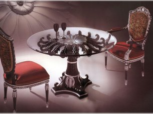 Round dining table Lisa CASPANI TINO E/326