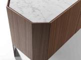 Sideboard Honey 4-doors Canaletto and Carrara DURAME