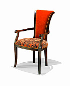 Armchair with padded back 1309/A