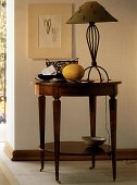 Side table round ANNIBALE COLOMBO O 1174