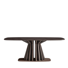 Dining Table Dark Rectangular CIPRIANI HOMOOD D618
