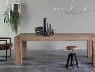 Dining table rectangular Brooklyn DEVINA NAIS TA250BK