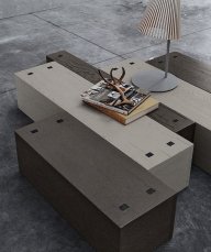 Coffee table Komposer DEVINA NAIS TN120L15 + TN120L30