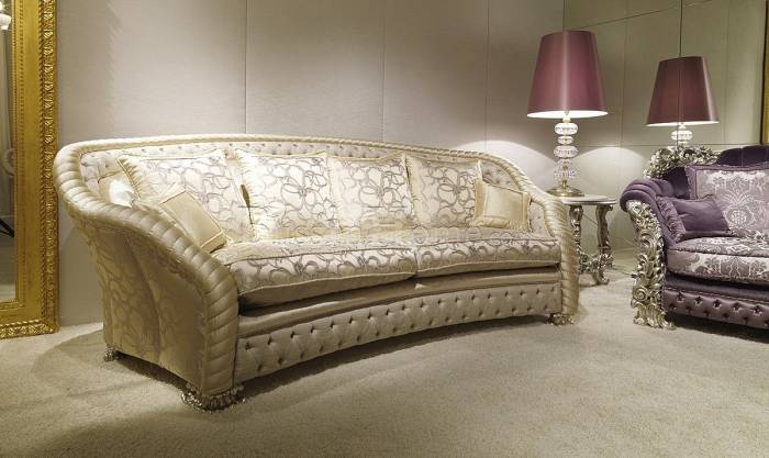 Sofa curved ZANABONI ELISIR