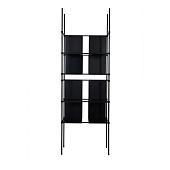 Bookcase Ludo Modular black CHELINI