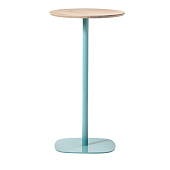 Bar Table round high 0533-2 Light-blue TRABA
