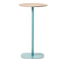 Bar Table round high 0533-2 Light-blue TRABA