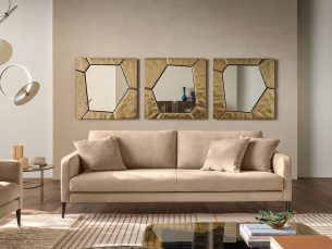Fixed sofa CONDENSE FIAM